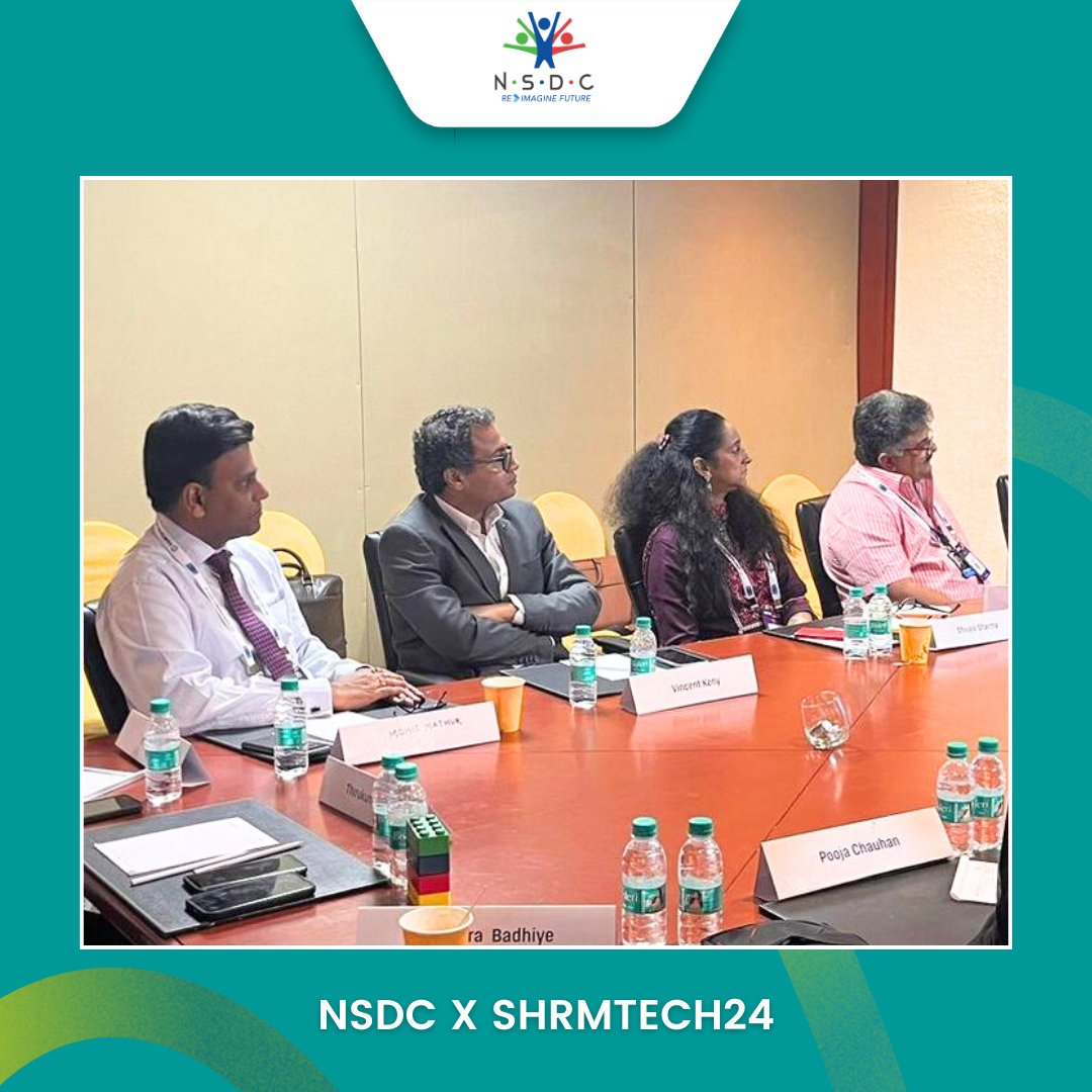 Charting the course for a dynamic future of work, NSDC leads the charge at the @SHRMindia Tech 24 Conference, advocating for Embracing Transformational Leadership. Mohit Mathur, VP of Human Resources, shares pivotal insights on Navigating Change amidst vibrant discussions.