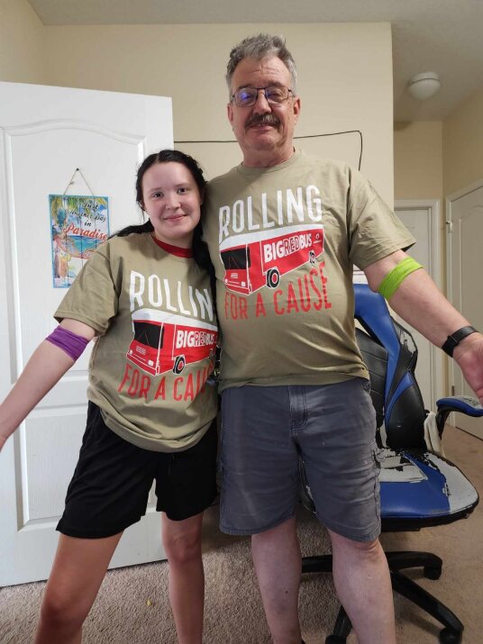 Roll into the spotlight! 🌟 Just follow these steps 👇: 1️⃣ Take a photo of yourself wearing the Big Red Bus T-shirt 2️⃣ Post the photo on Facebook or Instagram 3️⃣ TAG OneBlood in your post AND add the hashtag #rollingforacause Click to get your T-shirt: bit.ly/3RHyB5I
