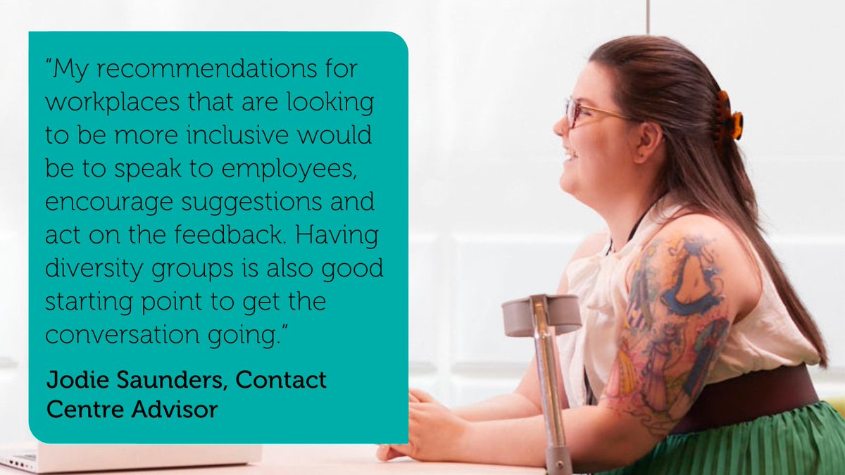 Jodie Saunders, one of our Contact Centre Advisors, shared her experience of inclusivity at the PPF and provided some recommendations for workplaces in a recent blog. Read more about Jodie's experience, ideas and recommendations on our website: bit.ly/4bNpWr9
