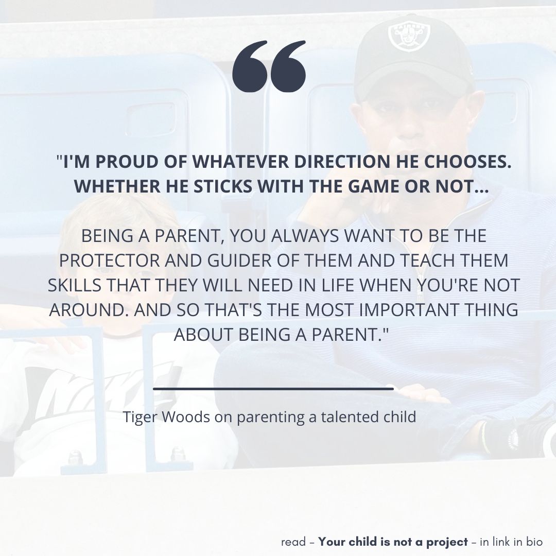 Tiger Woods on parenting a talented child.

Read @fraserfranks' article on this subject, touching on his own personal experience, at the link below:

b5consultancy.com/post/your-chil…