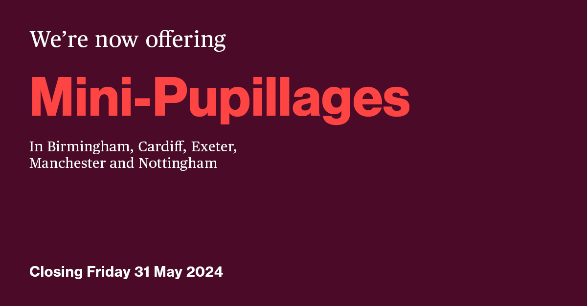 Join our 2024 mini-pupillage scheme! Gain exclusive insights into court hearings, client conferences and drafting, by working alongside our Barrister team with many more opportunities. Apply here: bit.ly/4btc5FX #Pupillage #LegalCareers #Minipupillage #Barristers