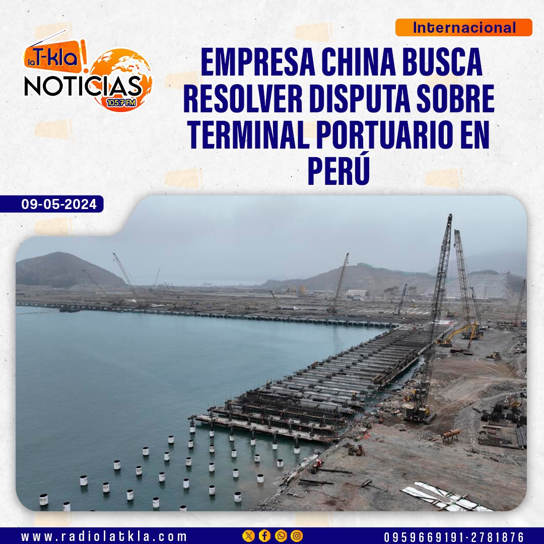 En la costa peruana, las aguas se agitan tras una carta enviada el 16 de abril por Cosco Shipping Ports Chancay Perú, respaldada mayoritariamente por una empresa estatal china, al Ministerio de Economía de Perú.
#CoscoShipping #TerminalPortuario #DisputaPerú #Inversiones