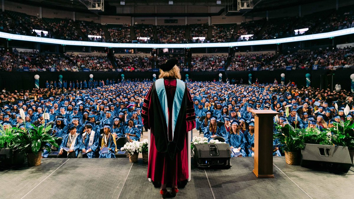 🎓🎉 Breaking more records! With 2,045 graduates and 1,000+ Trailblazers walking the stage, @ForsythTechCC also celebrated its largest commencement in the College's history. 🎓🎉 #ClassOf2024