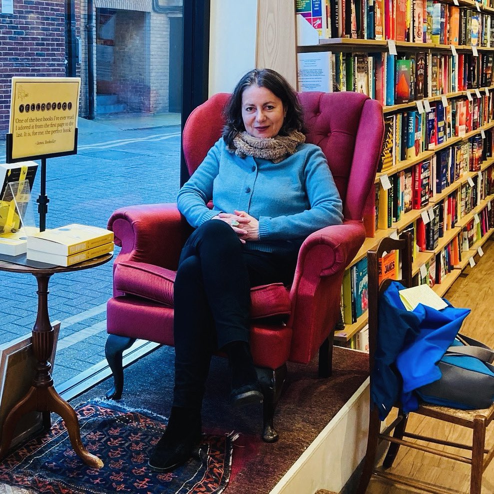Gail Simmons (@travelscribeuk) on Twitter photo A wonderful event in Waterstones Canterbury hosted by the legendary Martin Latham who took this a photo of me sitting in the famous red armchair in the shopwindow. Thanks to everyone who gave up a sunny evening to come and hear me talk about my book! <a href="/headlinepg/">Headline Books</a> <a href="/AgentSophieL/">Sophie Lambert</a> A wonderful event in Waterstones Canterbury hosted by the legendary Martin Latham who took this a photo of me sitting in the famous red armchair in the shopwindow. Thanks to everyone who gave up a sunny evening to come and hear me talk about my book! <a href="/headlinepg/">Headline Books</a> <a href="/AgentSophieL/">Sophie Lambert</a>