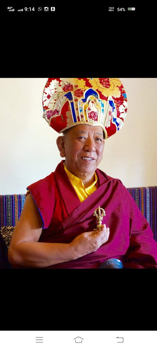 #PADMAAWARDS2024
President #DroupadiMurmu
presents
#PADMABHUSHAN
in the field of Spiritualism to
H.E #TOGDANRINPOCHE
(POSTHUMOUSLY)
A prominent spiritual figure and
leader who played an active role in
Ladakh's political and spiritual spheres