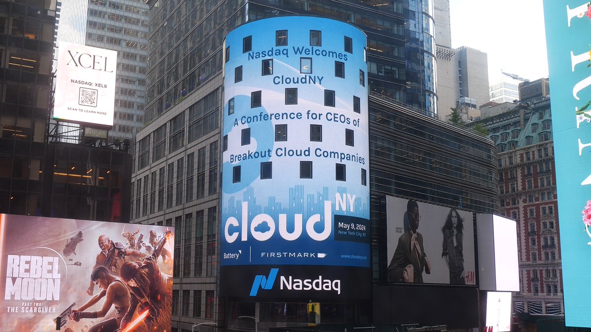 ☁️#CloudNY is about to begin! Get ready for news, updates, and insights from the inside!