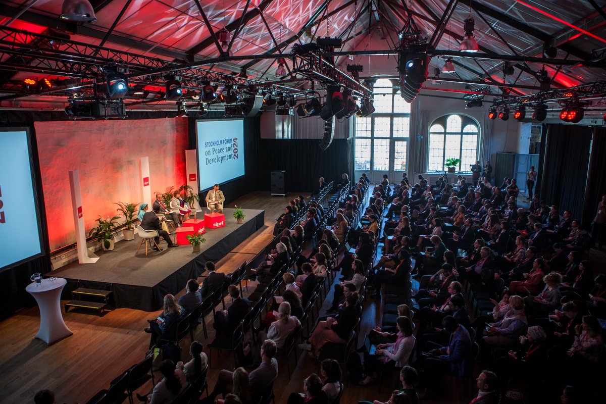 .<a href="/Alex_Kuimova/">Alexandra Kuimova</a> attended a roundtable at <a href="/SIPRIorg/">SIPRI</a> #SthlmForum 2024, discussing the impact of military spending  👩‍💻👥

Experts urged a critical, transformative approach to promote human-centered security 🌐