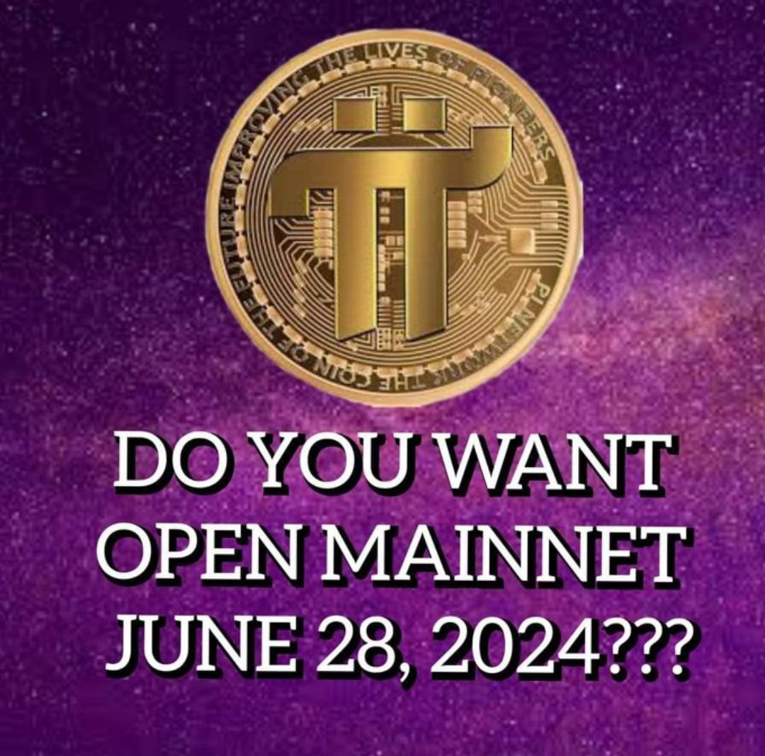⚡️  Pioneers, do you really want to #OpenMainnet on June 28, 2024  ?   😱

🔥  Just Comment 'YES' and REPOST!  ♻️

#PiNetwork @PiCoreTeam @limewire #PiCoin