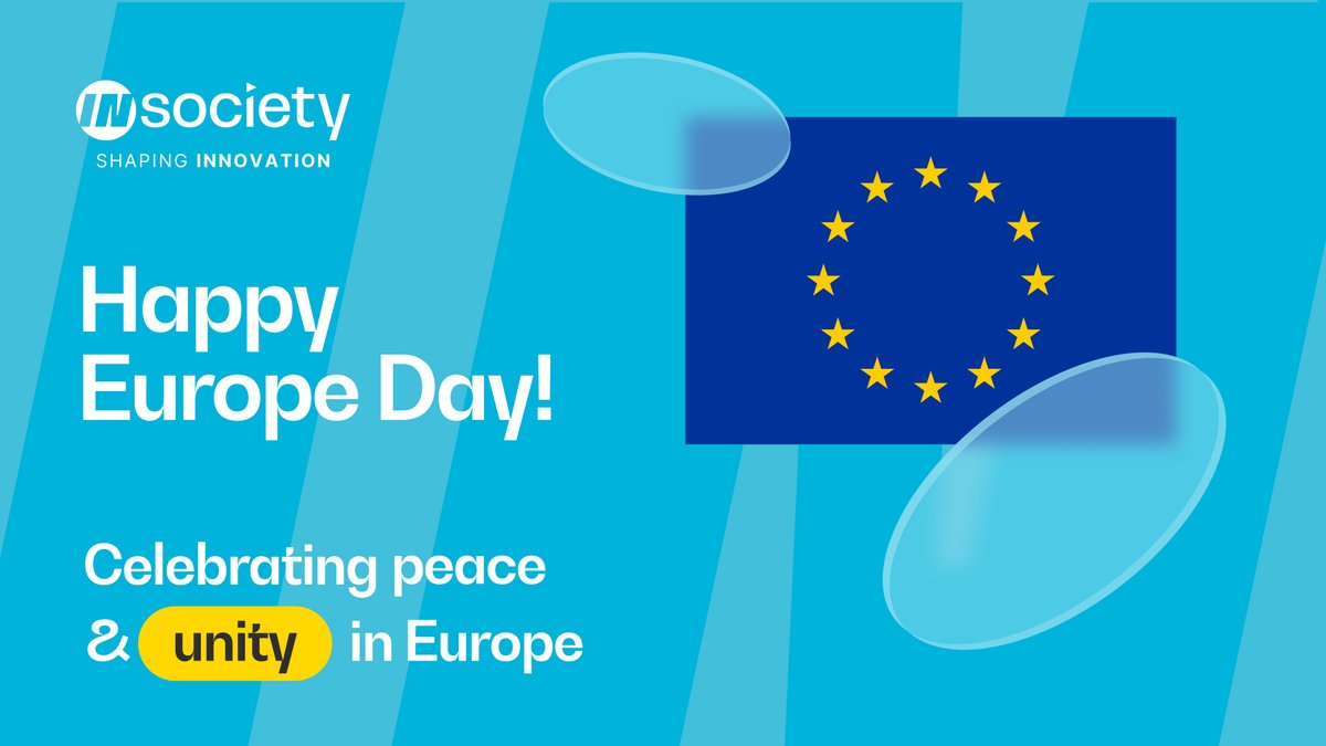 Happy #EuropeDay! Today, we celebrate the spirit of #unity and #collaboration that defines the @EUCouncil & the #EuropeanUnion itself! 🎉 🇪🇺 At INsociety, we’re proud of have been fostering #innovation in hyper-collaborative #EUfunded projects for over 10 years! 🤝 #HorizonEU