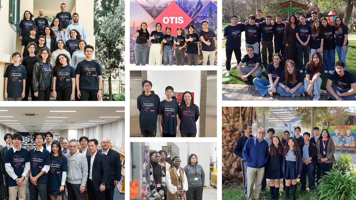 Otis has announced the four regional winners from around the world in its Made to Move Communities student challenge. buff.ly/44ygx3Y