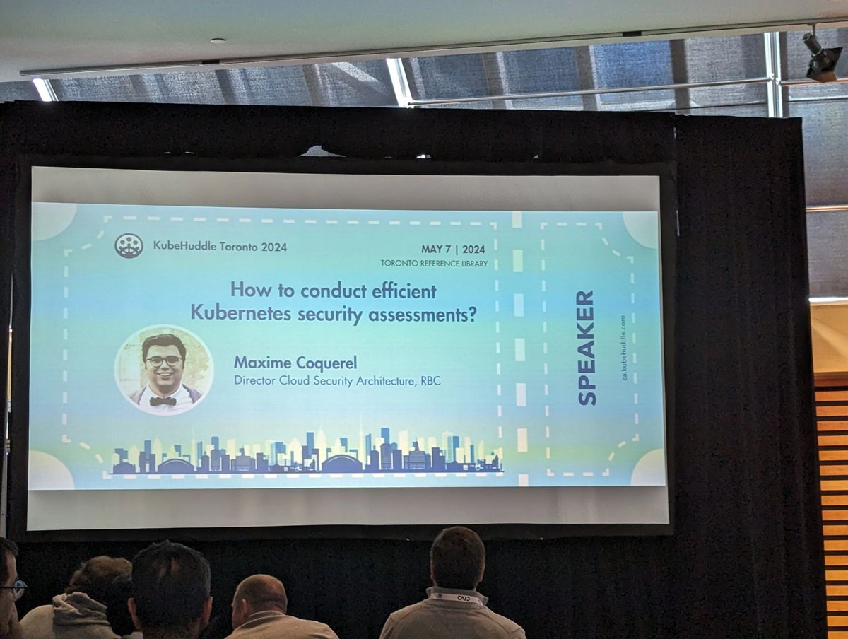 zig_max's tweet image. What a day at KubeHuddle Toronto 2024! 🚀 Thanks for having me - I loved the engaging questions and discussions following my presentation. Find the slides below! #KubeHuddleTO #KubernetesSecurity #CloudSecurity lnkd.in/e48UvdpB