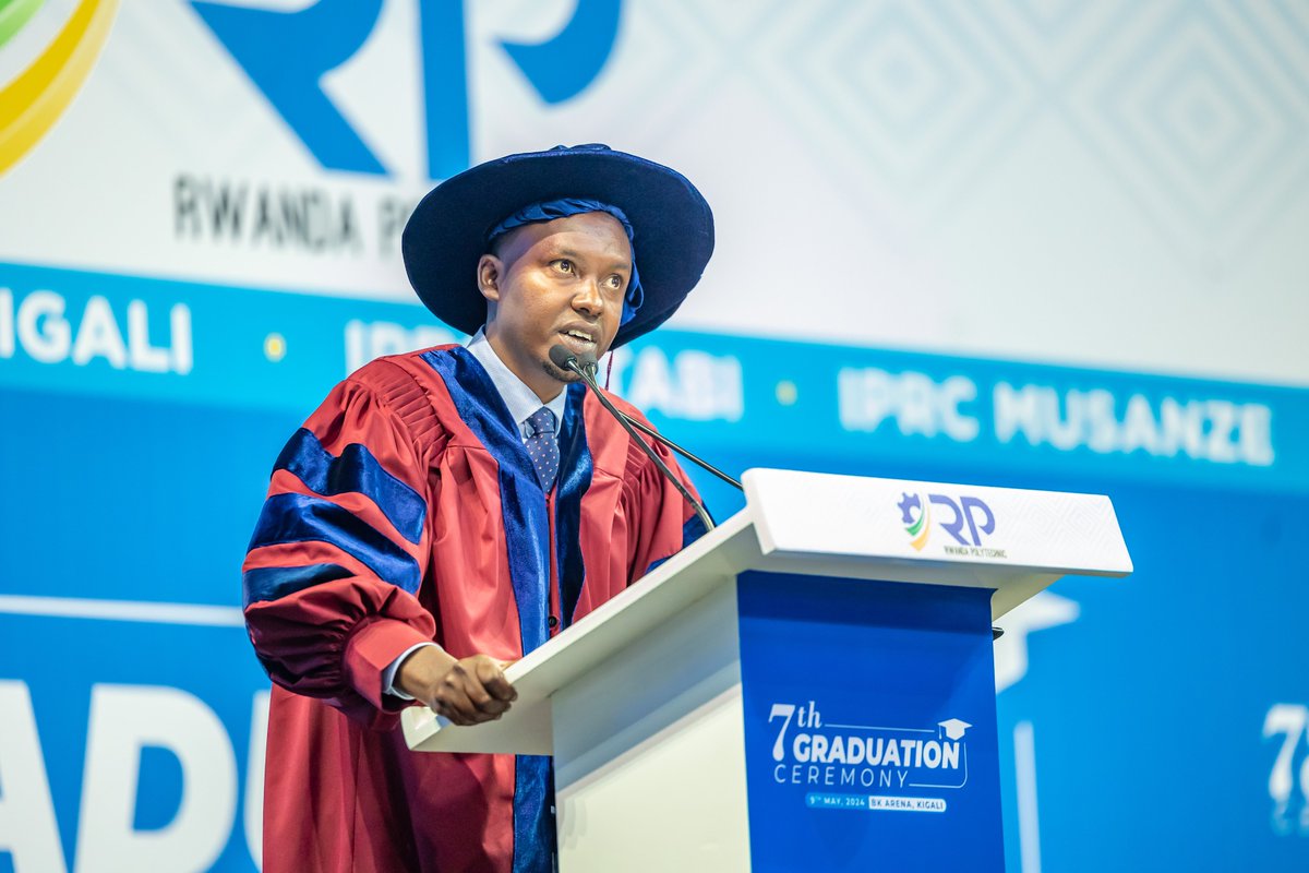 GishariCollege's tweet photo. Today, during the #RP7thgraduation ceremony held at @bkarenarw  , 460 graduates from IPRC Gishari were awarded Bachelor's Degrees, Diplomas, and Advanced Diplomas in their respective academic programs, We extend our sincere congratulations to each graduate. https://t.co/9ibFiV0erm
