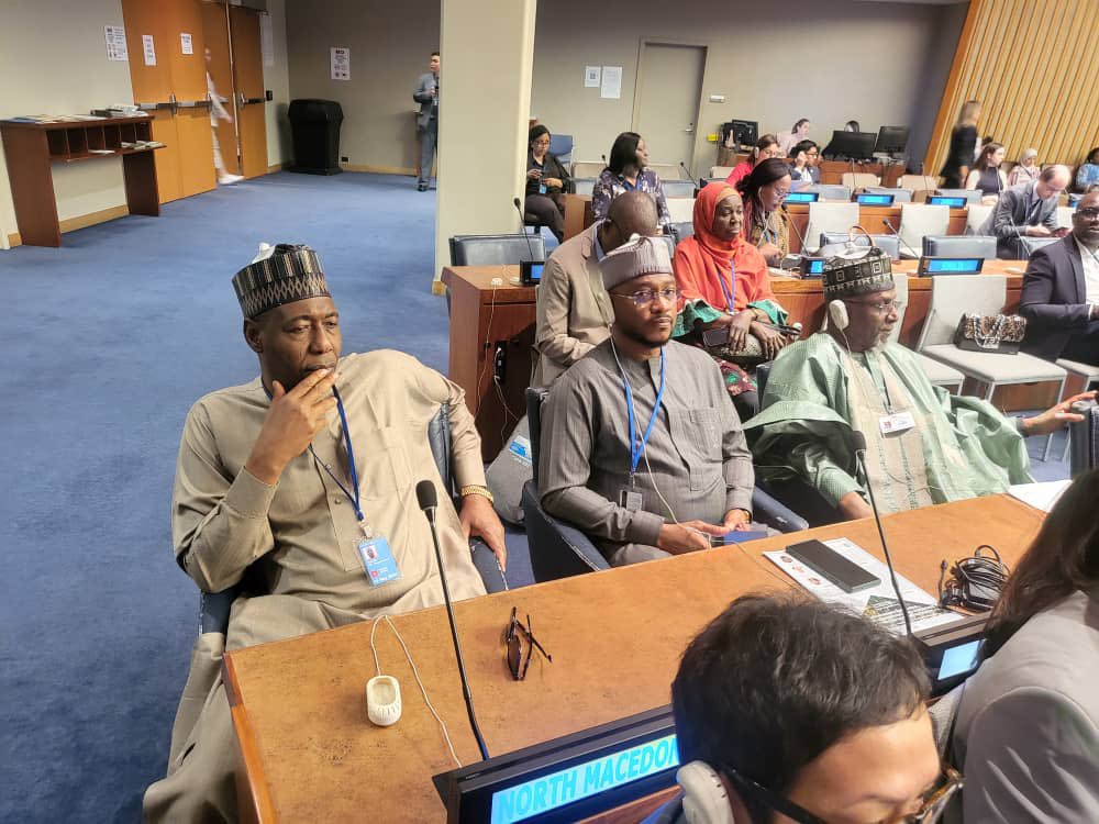 Hon. Minister of @FMEnvng @BalarabeAbbas_ advocates for forest preservation at at the 19th Session of the United Nations Forum On Forests #UNFF19 @UN HQ. Nigeria values forests as vital ecosystems and calls for global collaboration to safeguard them for future generations.