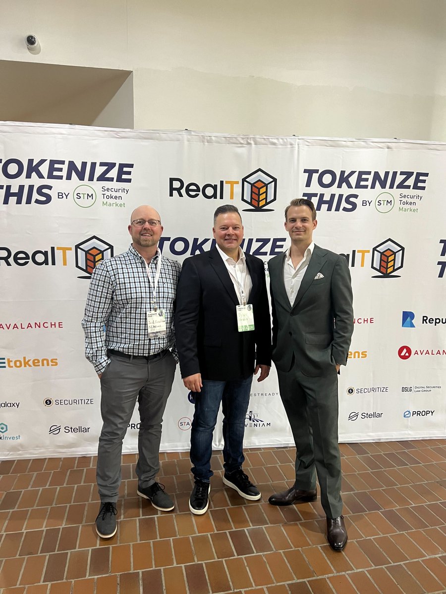 🌴Excited to be at the Tokenize This conference! Joining industry leaders to explore how tokenization is reshaping industries. Looking forward to sharing insights & innovations from the event. Stay tuned!

#TokenizeThis2024 #BlockchainConference #RealEstateTokenization #REtokens