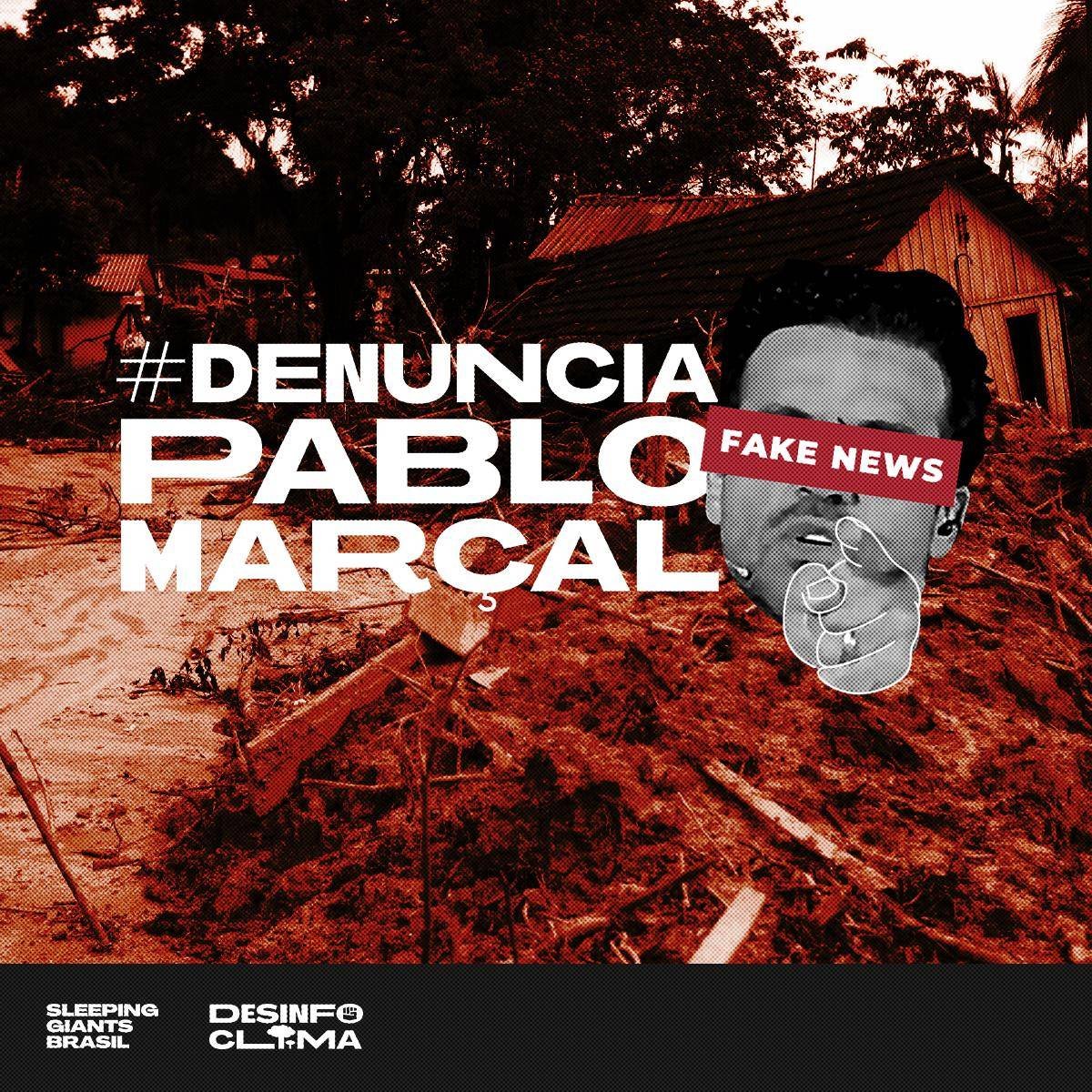 slpng_giants_pt's tweet image. Uma massa de desinformação tomou conta das redes nos últimos dias sobre as enchentes no Rio Grande do Sul.

Mentirosos estão se aproveitando para ganhar engajamento com mentiras e gerar dinheiro com a tristeza das pessoas.

Um desses atores desinformativos é Pablo Marçal, que…