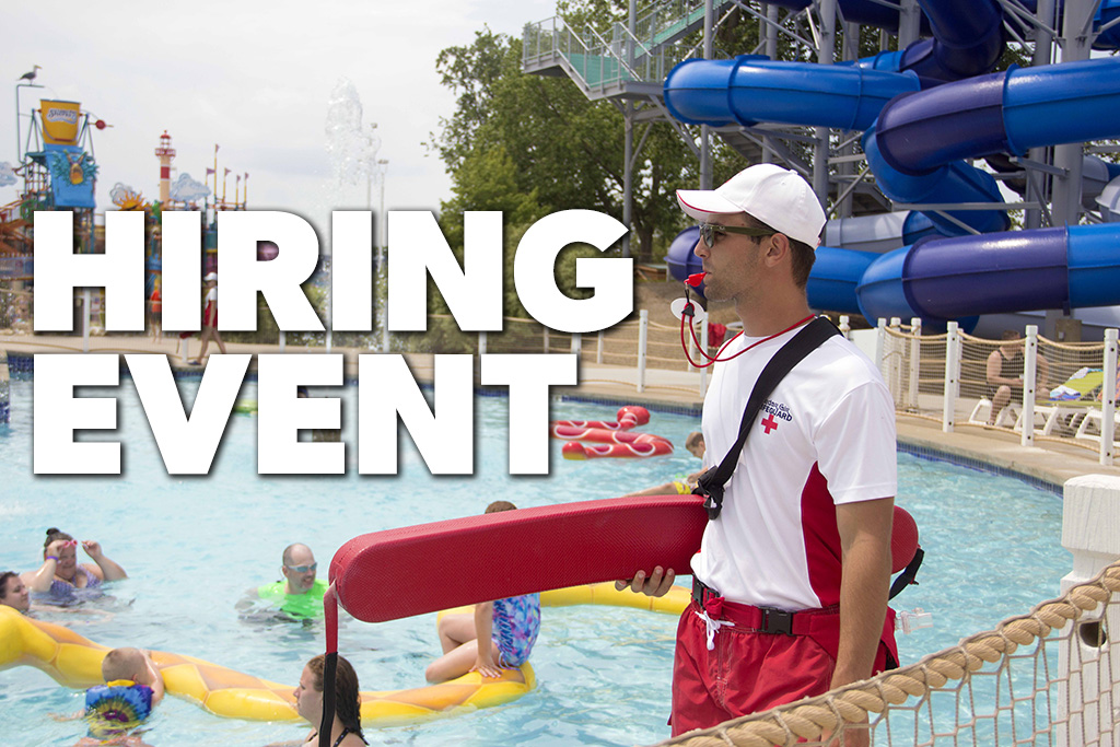 Happening TODAY! Our Cedar Point Shores/Castaway Bay Lifeguard Hiring Event 📅 Thursday, May 9 📍 Cedar Point Recruiting Center, 2220 1st St. in Sandusky ⏰ 4:00 - 7:00 PM 💵 Earn $18/hr for part-time lifeguarding at Castaway Bay Stop by to learn more!