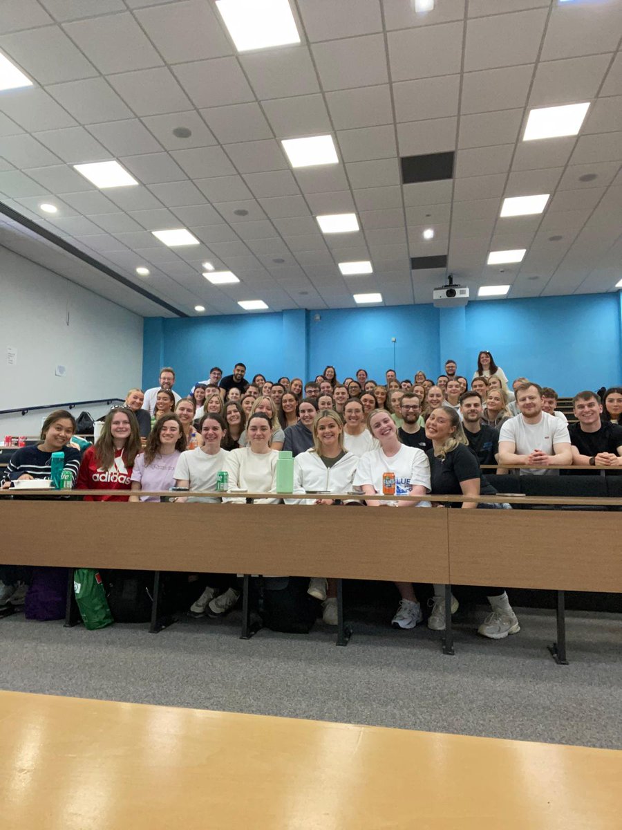 Last teaching day for <a href="/NorthumbriaUni/">Northumbria Uni</a> <a href="/NUSportEx/">NU Sport Ex & Rehab</a> #physio Class of 2024. It’s been a pleasure. Look forward to seeing what you get up to and working with plenty of you in the future! Remember #respisbest 😉 <a href="/nuphysiosoc/">NorthumbriaUni Physio</a>