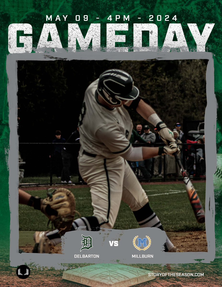 Game Day: Delbarton plays host to Millburn HS today at Fleury Field. First pitch slated for 4pm! #delbartonbaseball #playfast