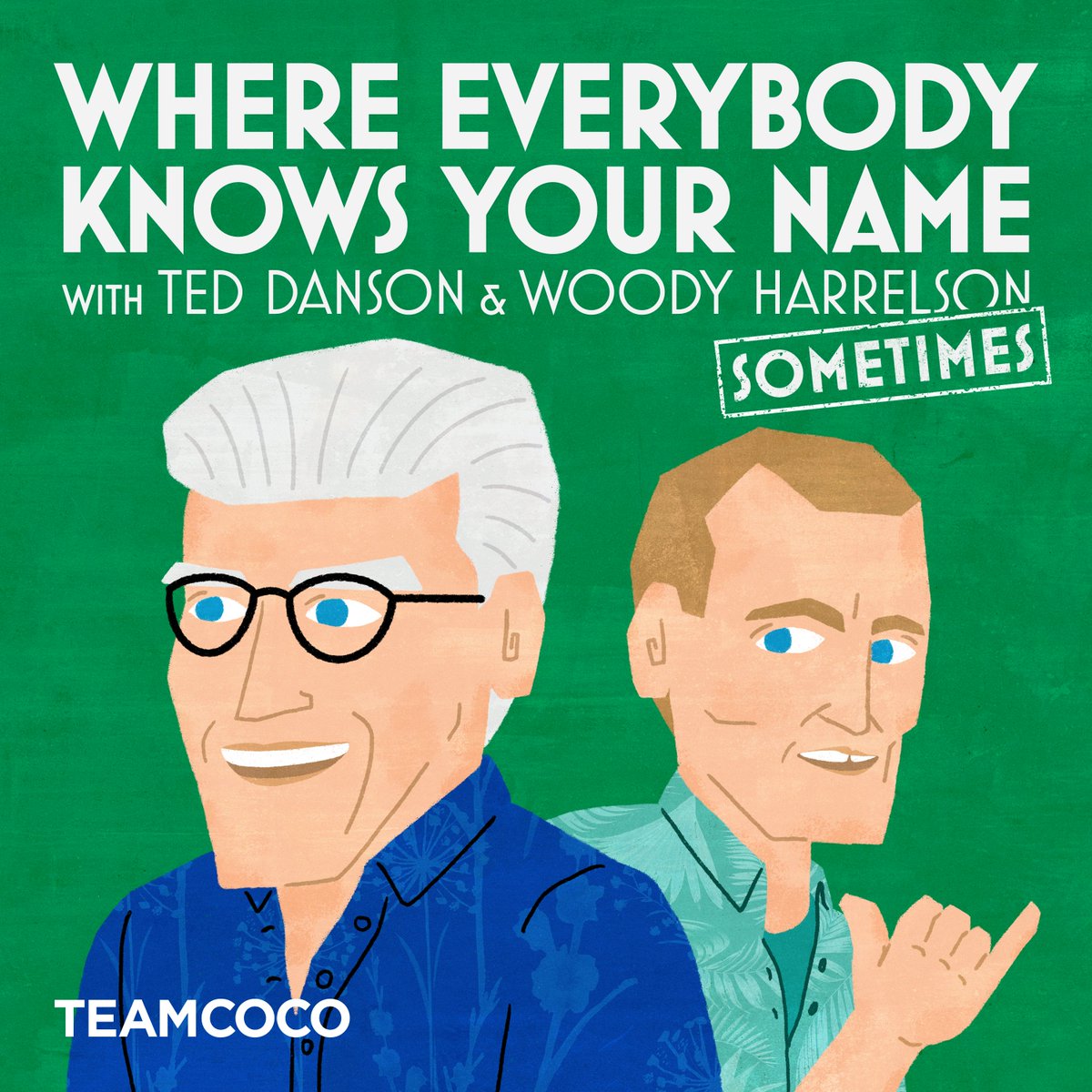 ⚠️ JUST ANNOUNCED! ⚠️ Team Coco Podcasts presents a new show with @TedDanson & @WoodyHarrelson dropping on 6/12! Ted and Woody talk to special guests like Eric Andre, Will Arnett, Jane Fonda, Simu Liu, Conan O’Brien, Martin Short, Mary Steenburgen, and many more! Stay tuned.