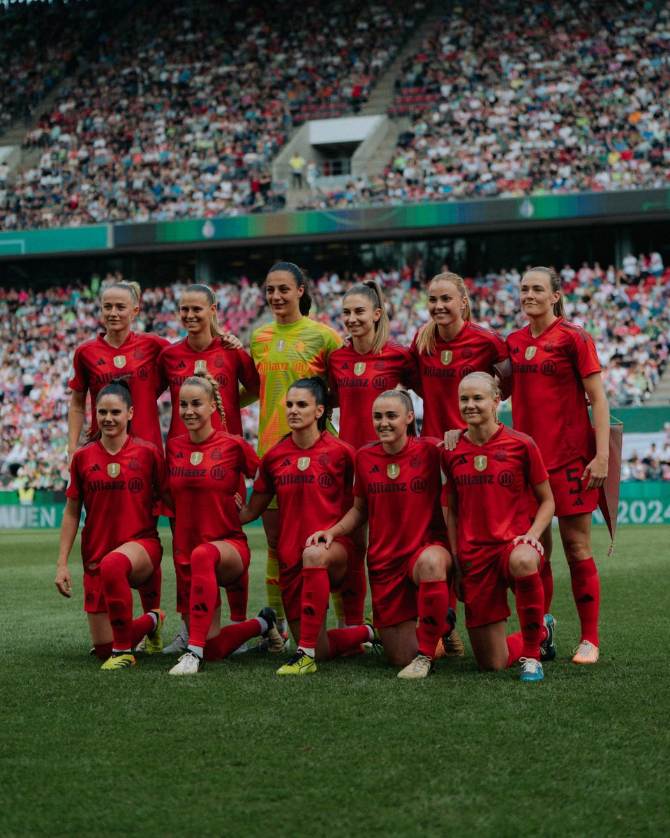 FC Bayern Frauen have lost 2-0 to Wolfsburg in the DFB Pokal final, missing out on a first domestic double