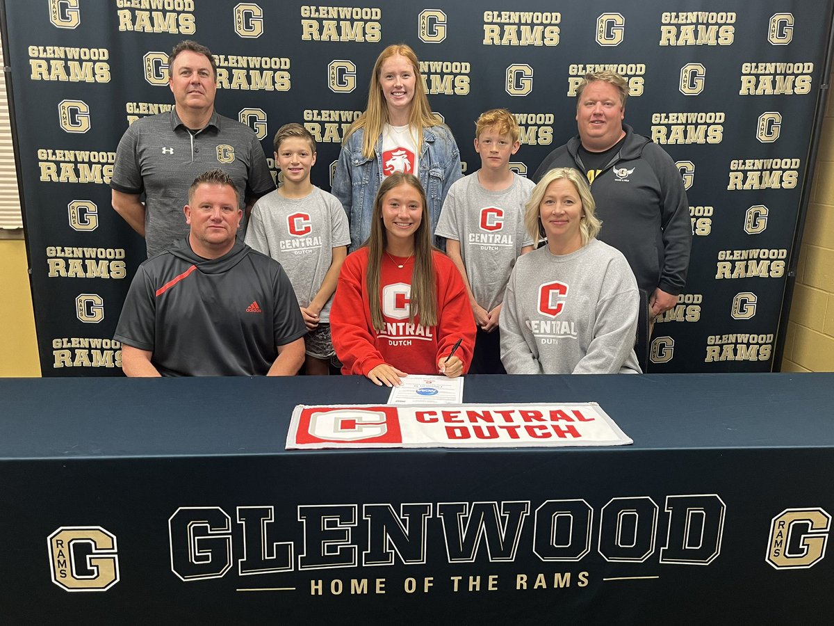 Congratulations to Danika Arnold on her signing to play <a href="/CentralDutchWBB/">Central Women's Basketball</a> &amp; run for <a href="/DutchXCTF/">Central College XC & TF</a> next year! <a href="/CentralDutch/">Central Dutch</a> <a href="/JoelStevens4/">Joel Stevens</a> <a href="/d2mart/">Derek Martin</a> <a href="/TrevMaeder96/">Trevor Maeder</a>
