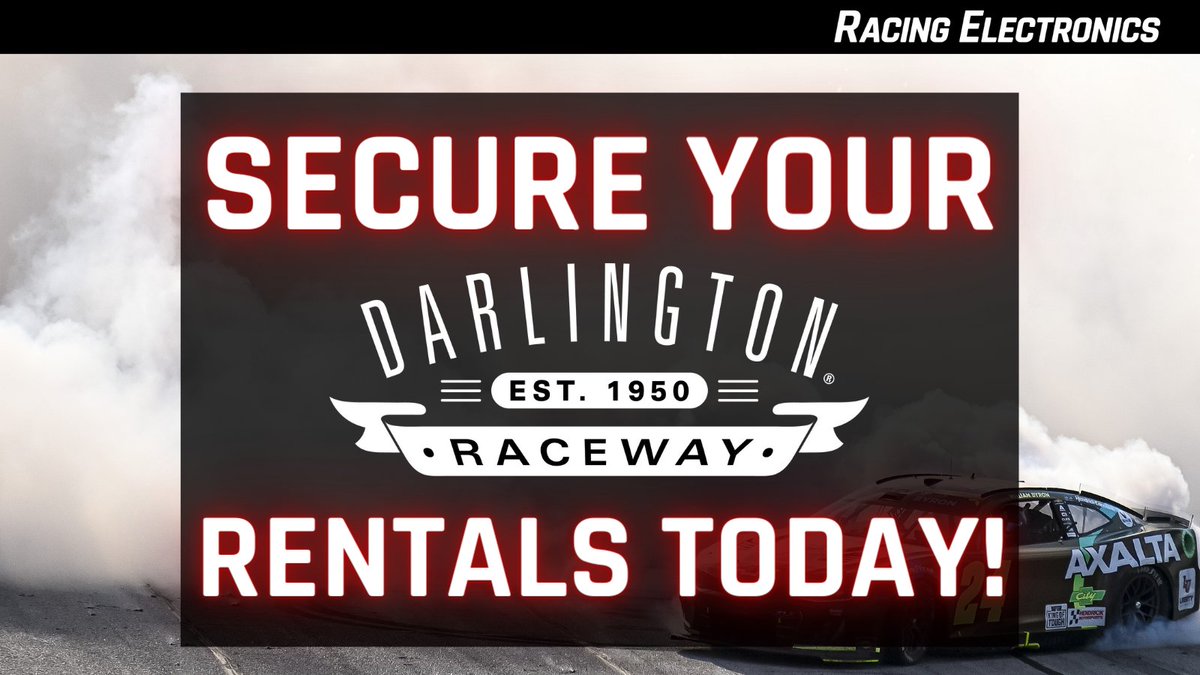 Race weekend is here at @TooToughToTame🏁 Don't forget to secure your scanner and headphone rentals before heading to the track.🎧 Rentals must be secured ONLINE. No walk-ups will be available! ⬇️ Rent Here: RacingElectronics.com/rentals #REequipped | @MRNRadio | #NASCAR