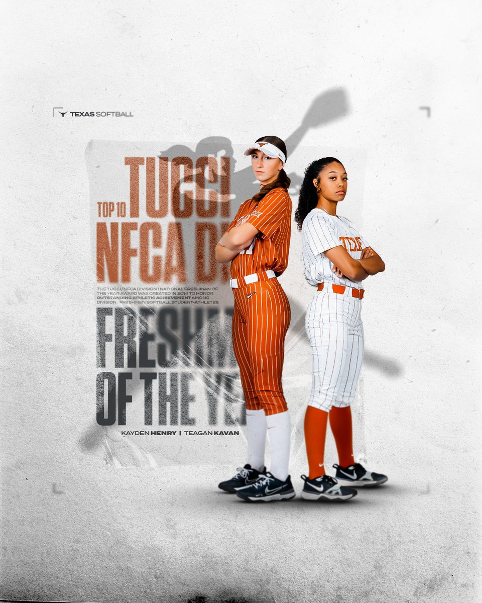 the only DI program with multiple selections to the Top 10 finalist list 🤘 @henry_kayden 🤝 @teagan_kavan 📰: hookem.at/1np #HookEm | @NFCAorg