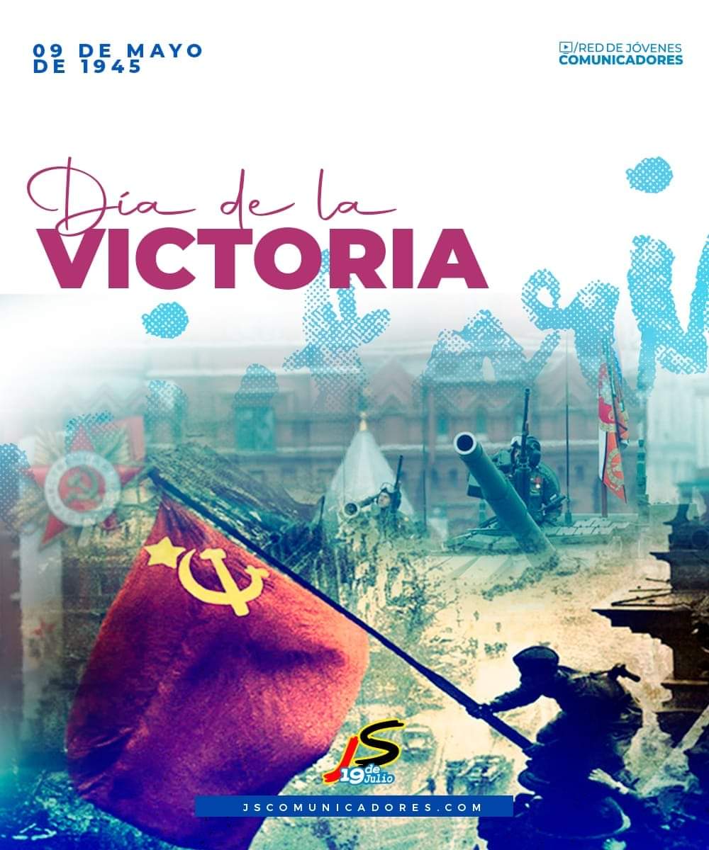 👉🏽Este 9 de mayo,celebramos junto con Rusia el Día de la Victoria, una fecha que marca la derrota de la Alemania nazi en la Segunda Guerra Mundial.🤗✨🇷🇺