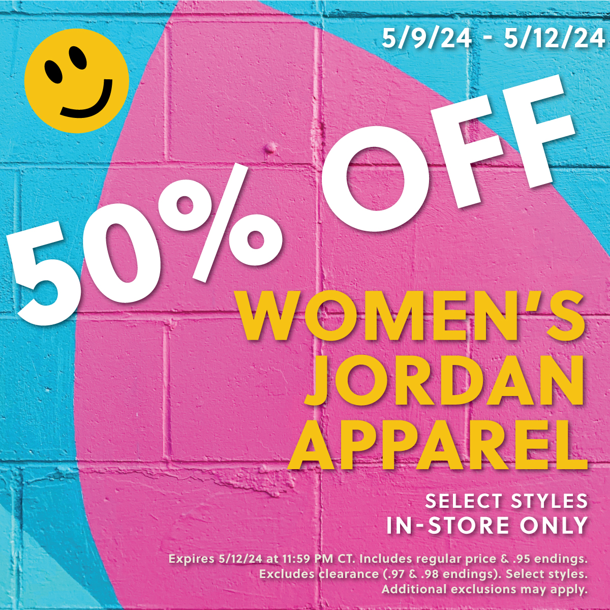 50% Off Women's Jordan Apparel! 🏀 🏀 Shop In-Store 🏬 bit.ly/3WyxxFE #FittedByHibbett #KickHighlights #SoleSearch