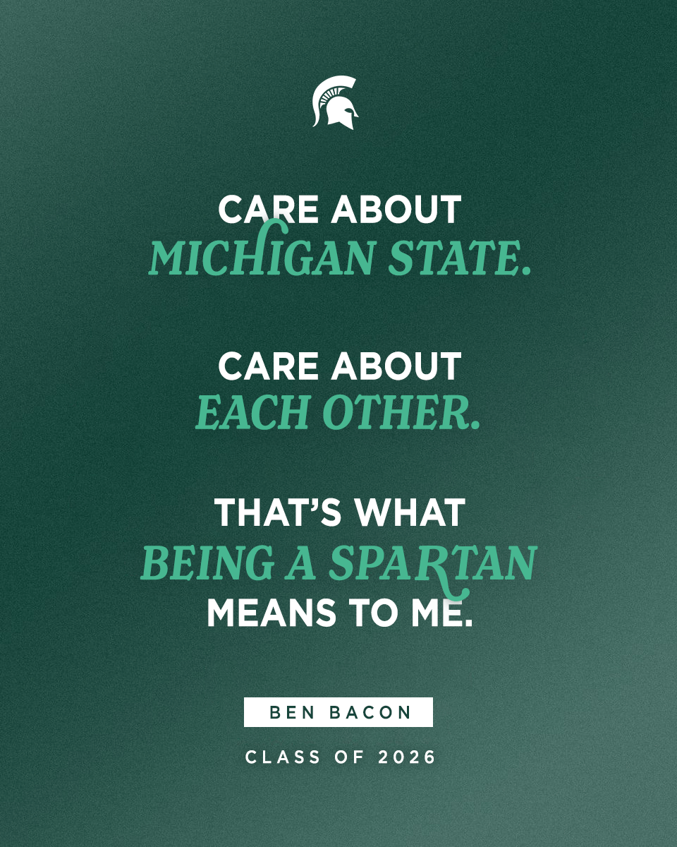 Spartans have the biggest hearts. 💚