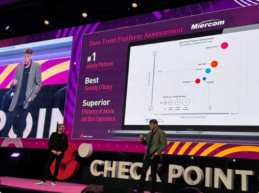 Miercom's tweet image. Check out 👀 #Miercom and #CheckPointSW presentation at #CPX2024 for Check Point&apos;s Zero Trust Platform Solutions.
youtube.com/watch?v=-2ytVs…
