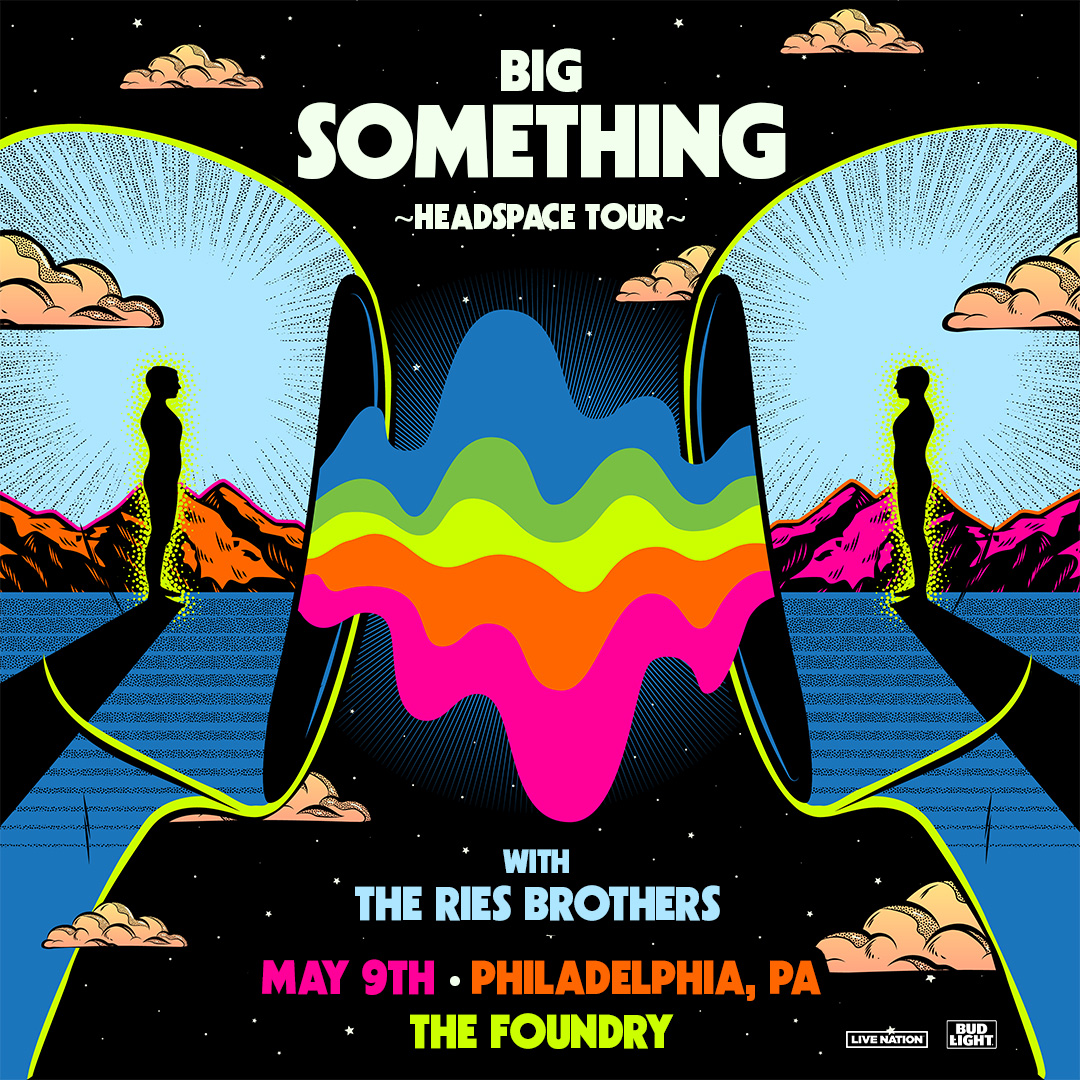 #TONIGHT at The Foundry: @BigSomething: Headspace Tour w/ @RiesBrothers 🚨 ⏰ Box Office: 5PM | Doors: 7PM | Show: 8PM 🎫 👉 livemu.sc/3y5GBY8