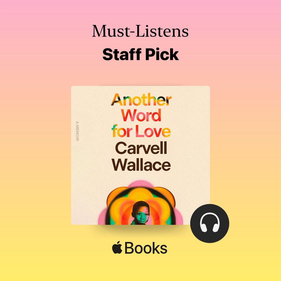 We're so excited that @AppleBooks chose these audiobooks for their #MustListen list!

▶️ MIND GAMES by Nora Roberts, read by @justjanuary 
▶️ WHEN WE WERE SILENT by @fionamcp, read by India Mullen
▶️ ANOTHER WORD FOR LOVE, written and read by Carvell Wallace
