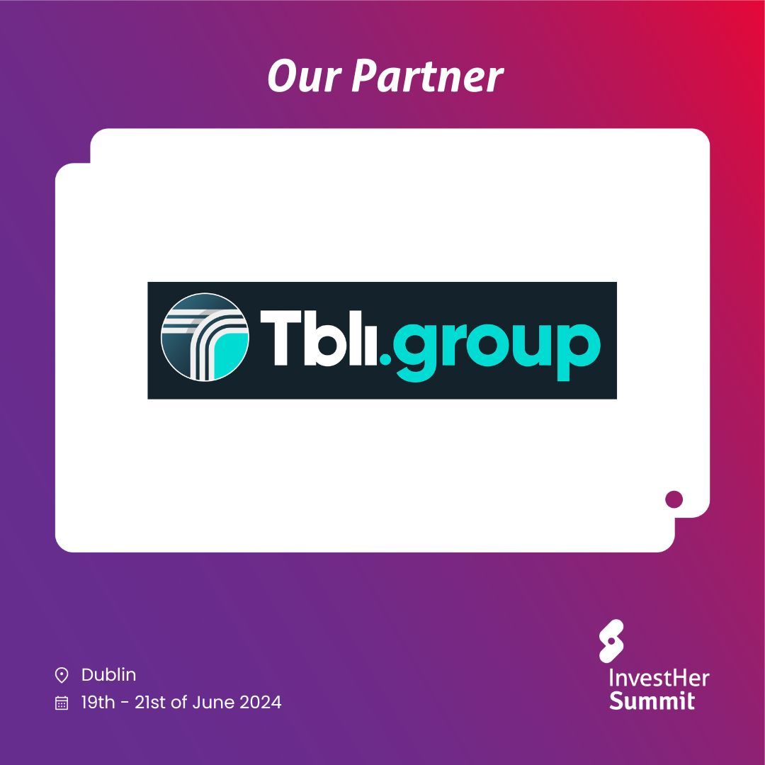 📣 Thrilled to partner with @tbli for @InvestHerSummit in Dublin 🍀 this June! Leading the way in #SustainableFinance, they’re turning investment into impactful change! Register for the Summit today → buff.ly/3PbWQsy #InvestHerSummit2024 #CommunityIsCapital #ProudPartner