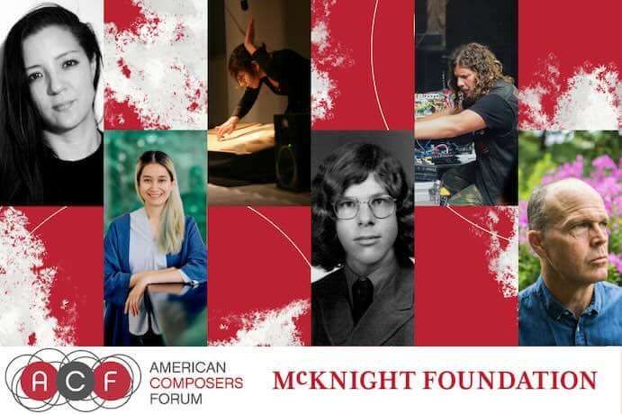 The ACF McKnight Composer Fellowships awardees are Alex Bissen (IOSIS), Sivan Cohen Elias, Leyna Marika Papach, and Steve Tibbetts. The McKnight Visiting Composer Residency awardees are Tidtaya Sinutoke and John Peitso. Follow the link for more info: buff.ly/4bhXflW