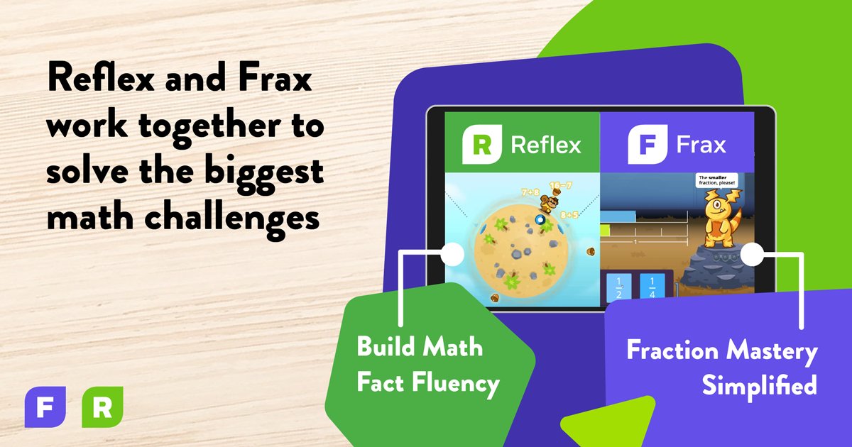 Some things are simply better together.💪 Discover how pairing ExploreLearning Reflex and ExploreLearning Frax can seriously boost student math achievement. bit.ly/3Wd2ezI