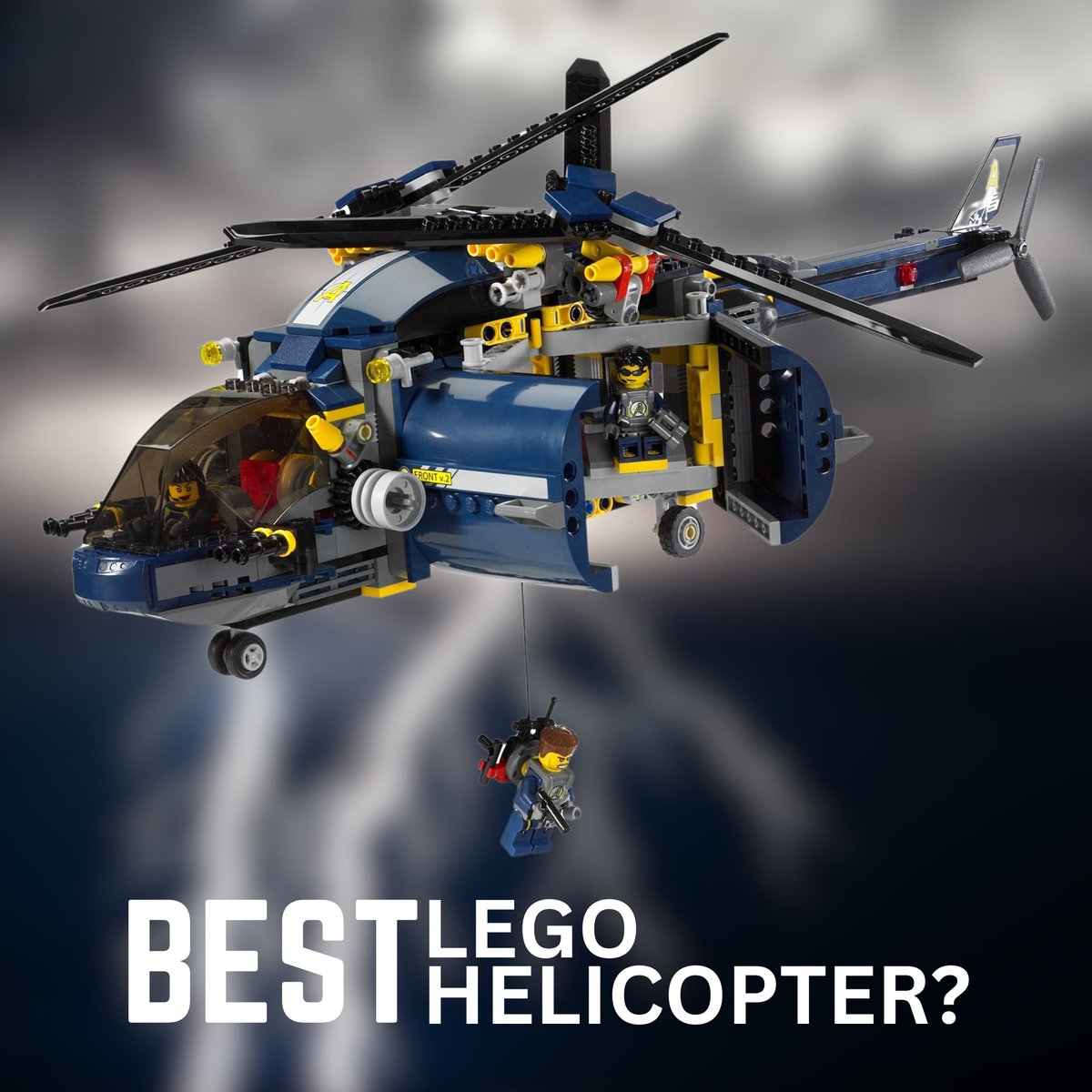 What is the BEST LEGO Helicopter the LEGO Group has ever designed, across ANY theme?

#LEGO #AFOL #ToyCollector