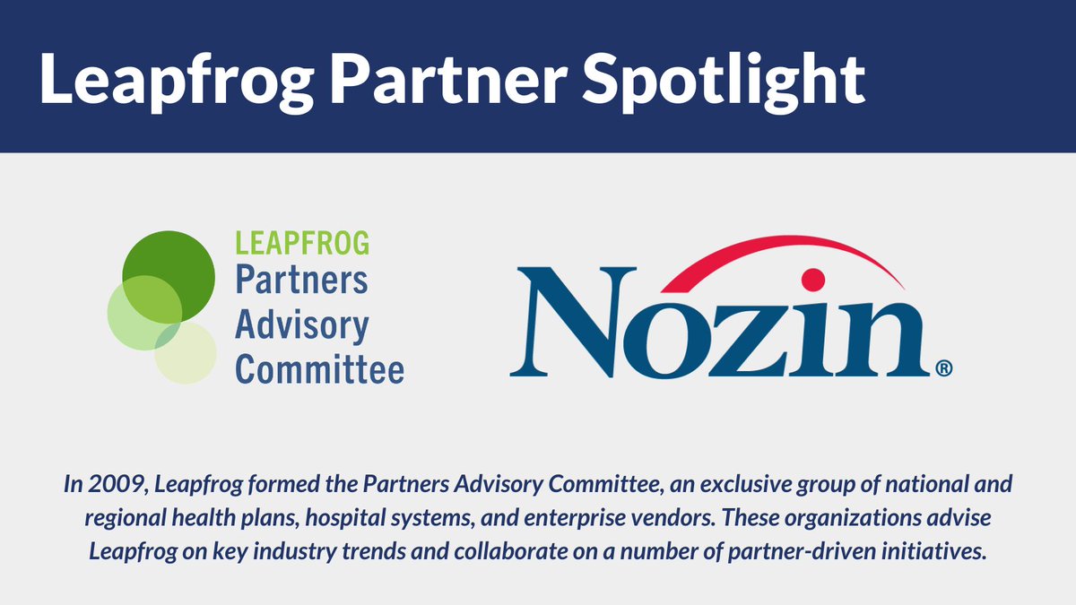 Thank you for being a Partner Advisory Committee member, @Nozin! To learn more about the Partners Advisory Committee, visit our site: ow.ly/5ChE50R28yR