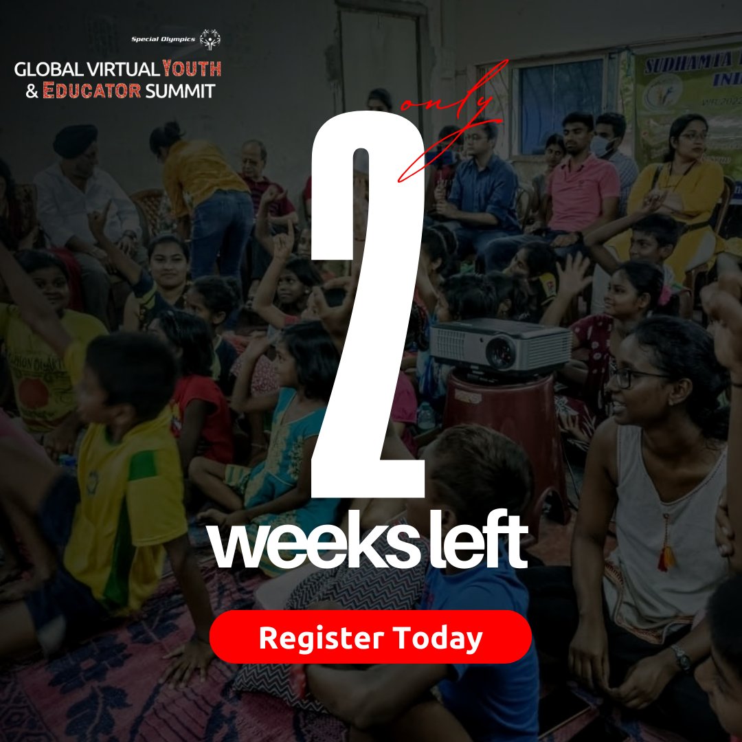 Only 2 weeks until the Global Virtual Youth and Educator Summit on May 23-24! Don't miss out on this opportunity to connect with fellow youth and educators from around the world - register now ▶️ brnw.ch/21wJCN2 #EducatingToEmpower