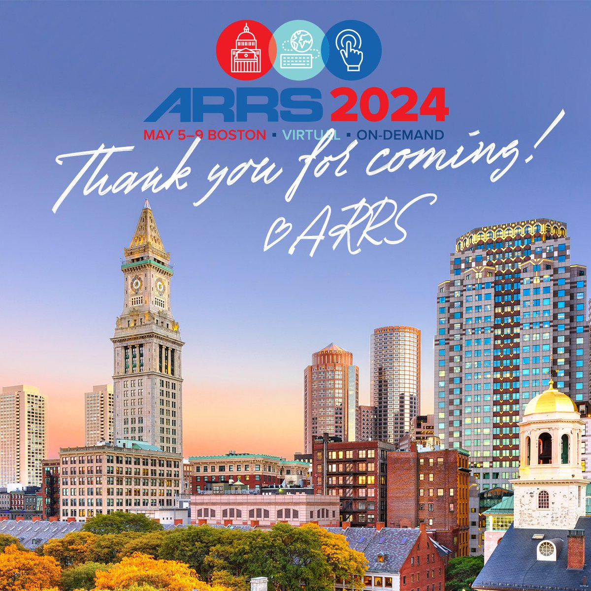 Thank you for making this year's meeting a success! We'll see you all in San Diego for #ARRS25!