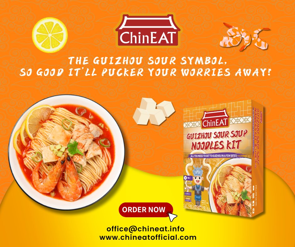 Let the Sour Symphony Chase Your Worries Away! Visit chineatofficial.com drop an Email to office@chineat.info and keep in touch with us!⁠ #chinesefood #asianfood #guizhou #soursoup #chineat