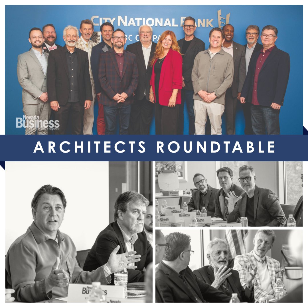 What challenges are architects facing in Nevada? Read this month's roundtable and hear from the experts. Available in print or online at NevadaBusiness.com