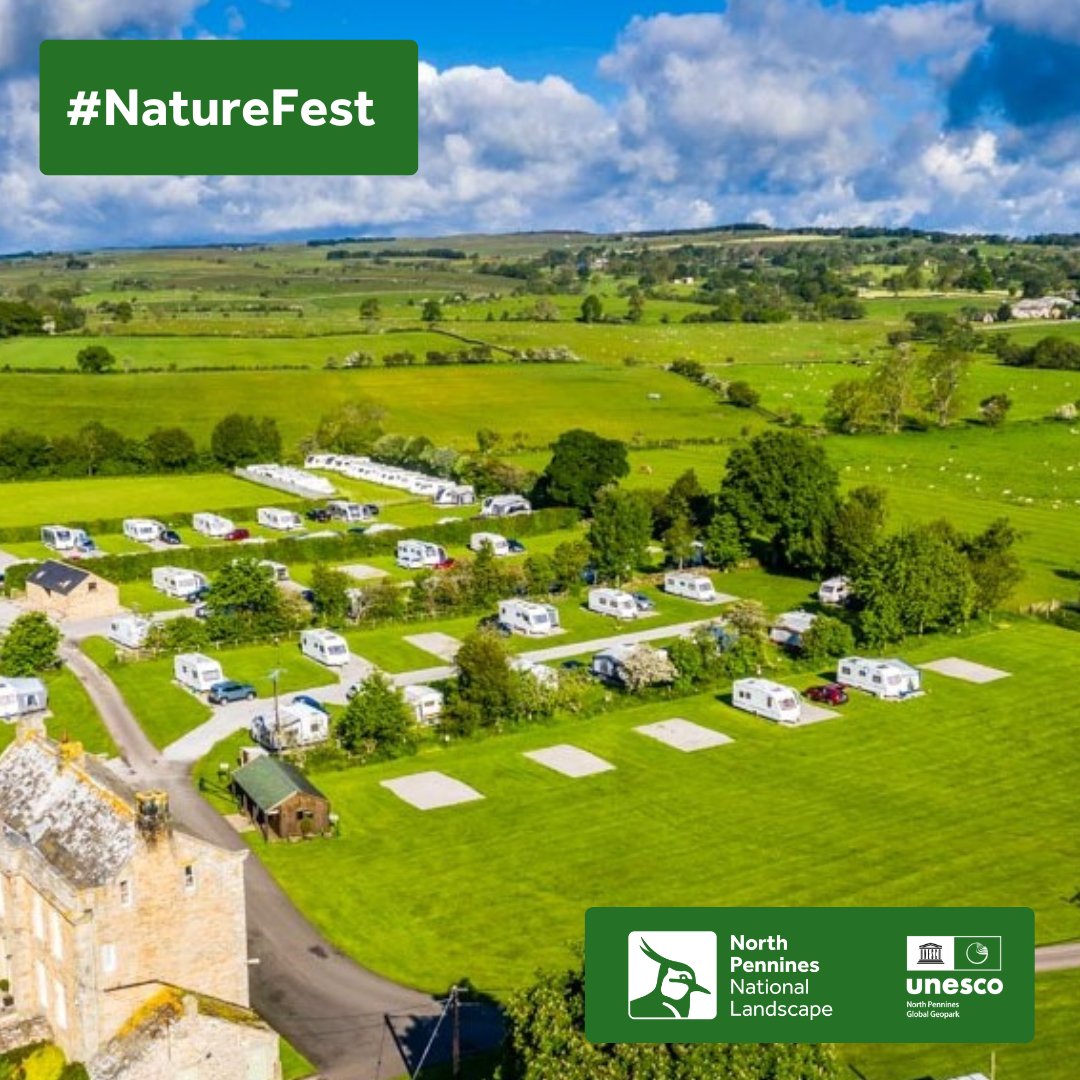 Nature camp -Pitch your tent or caravan and take part in various nature-based activities at Doe Park in Teesdale  from Friday 31 May to Sunday 2 June. Book -: doepark.co.uk
NorthPenninesNatureFest.org.uk
#NorthPenninesNatureFest24 #childrensactivities #nature #wildlife