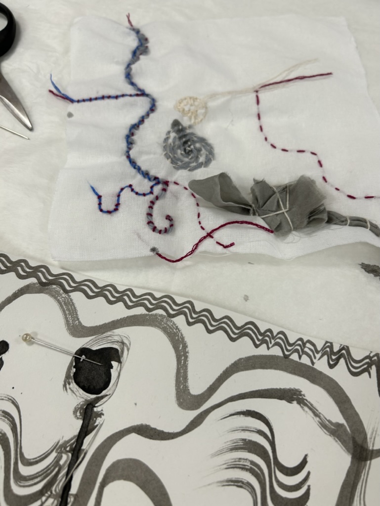 There a still a couple of spots left on our Sensory Stitch workshop on 15 May 🙂🧵 Join us during University's Mental Health and Wellbeing Week for a chance to unwind and explore the sensory potential of stitch, and its benefits to well-being. lboro.ac.uk/arts/whats-on/…