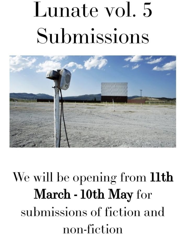 Tick tock... Lunate.co.uk/submissions