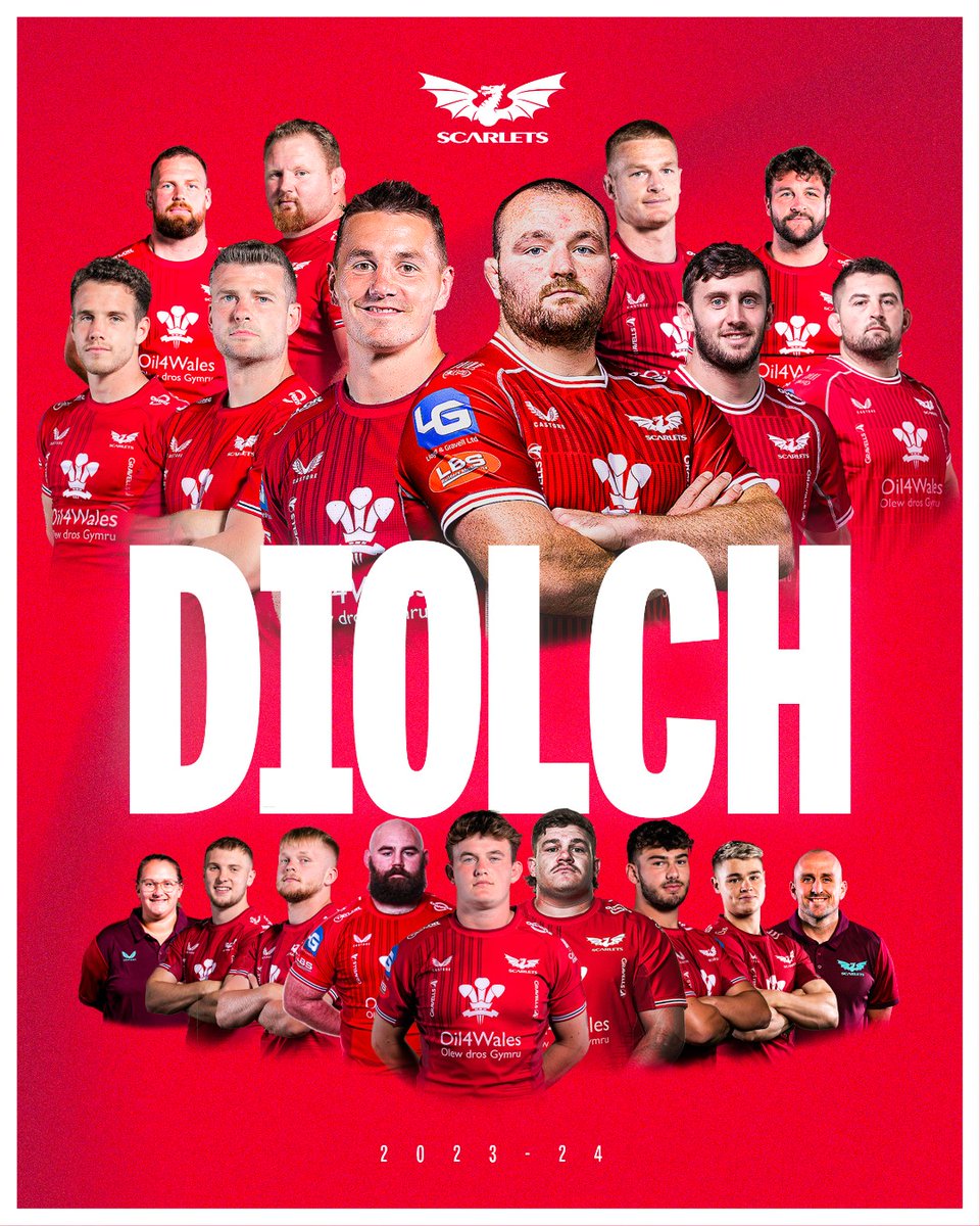 🔴 Scarlets can confirm the players and staff who will be leaving the club at the end of the 2023-24 season. A huge thank you and good luck for the future. Come and say farewell and diolch on Saturday at Parc y Scarlets 👏 Article: bit.ly/3QCRwPC #Diolch #OnceAScarlet