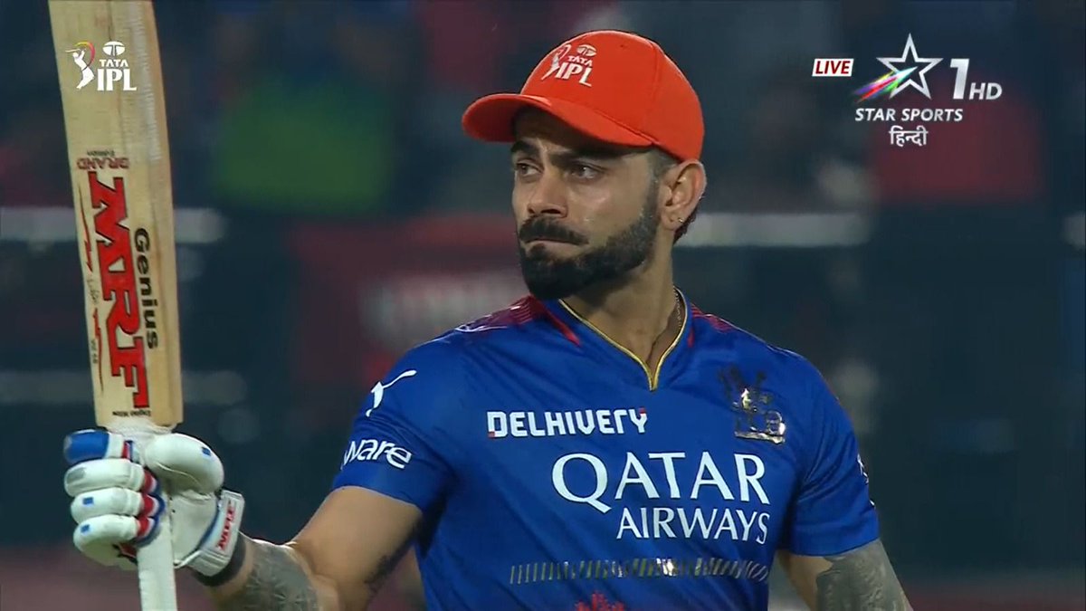 TAKE A BOW, VIRAT KOHLI!!! 💥 92 (47) with 7 fours and 6 sixes - the selfless King didn't think about his century and wanted to carry on with the momentum. A knock to prove every critic wrong, salute Virat! 🫡