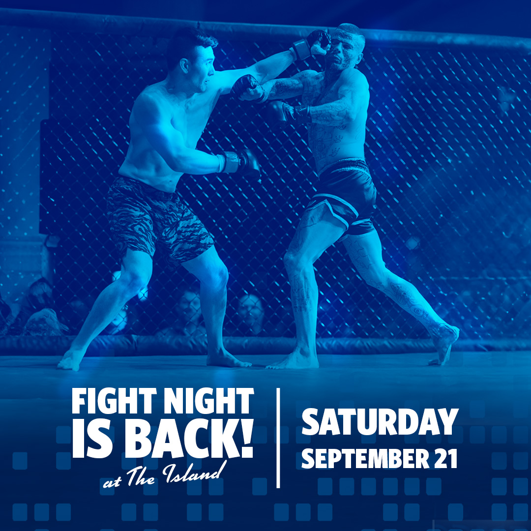 Fight night is back at The Island! Get ready for edge-of-your-seat excitement when @wfcfights returns to the Island Event Center for an action-packed night of boxing, kickboxing and more on Sept. 21. Stay tuned to ticasino.com for details!