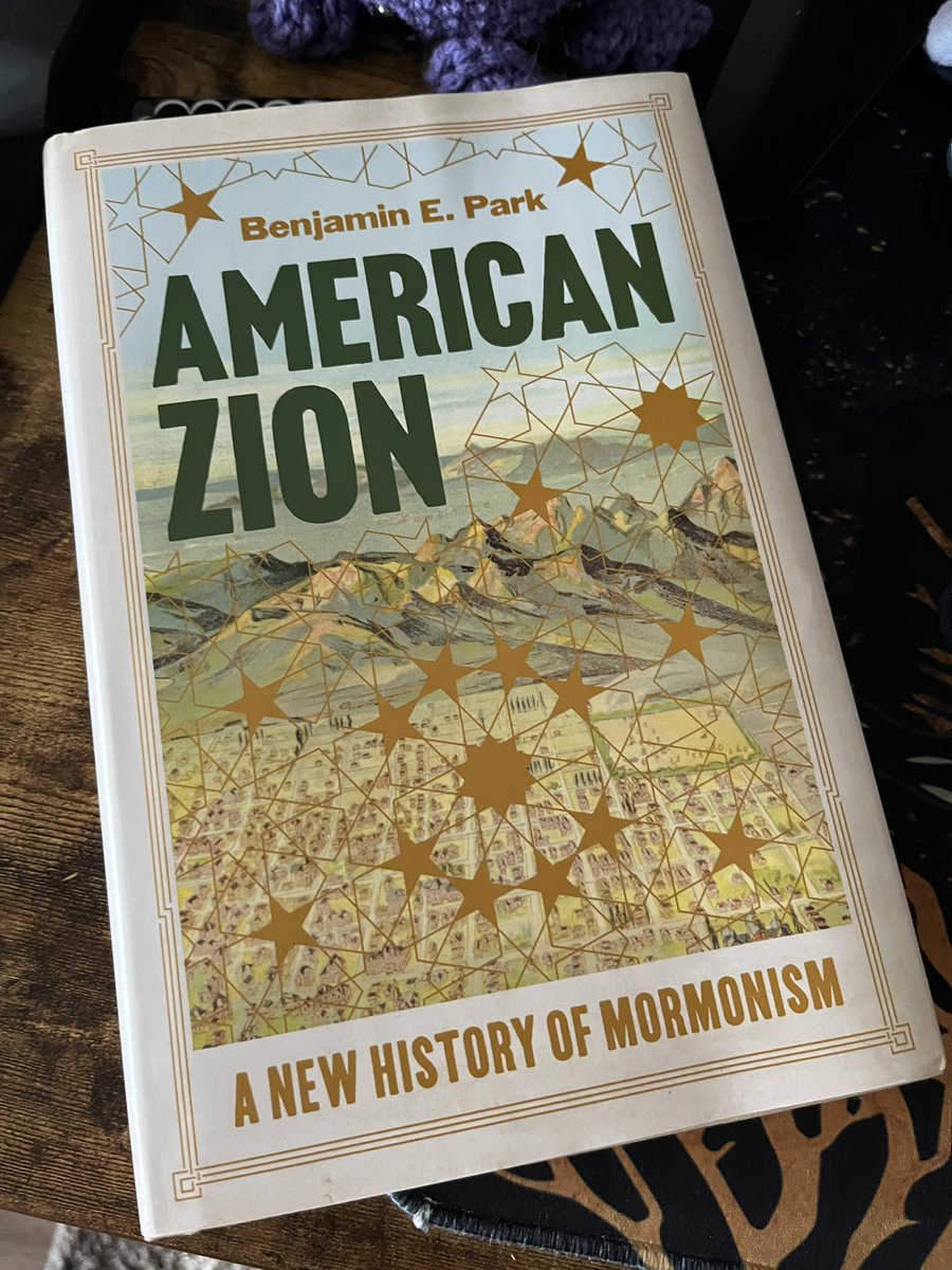 Casey Logan A'Hearn (@caseylogan0122) on Twitter photo Excited to have picked up <a href="/BenjaminEPark/">Benjamin Park</a>’s new book - American Zion.
Concurrently, I’m reading Richard Bushman’s Rough Stone Rolling for the summer. So excited! Excited to have picked up <a href="/BenjaminEPark/">Benjamin Park</a>’s new book - American Zion.
Concurrently, I’m reading Richard Bushman’s Rough Stone Rolling for the summer. So excited!