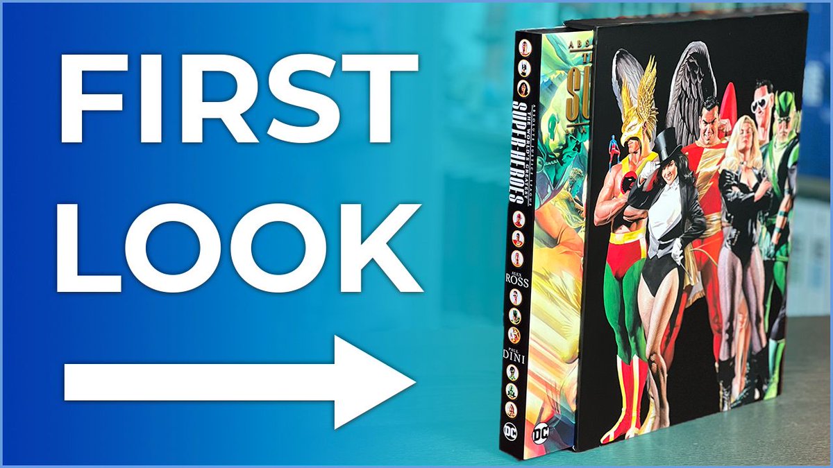 It’s always great when a book comes back into print! Even greater when you get a FIRST LOOK! That’s what the Uncanny Omar has for you today! An overview of the Absolute Justice League: the World’s Greatest Super-Heroes by @Paul_Dini & @TheAlexRossArt! bit.ly/4bzoRmB
